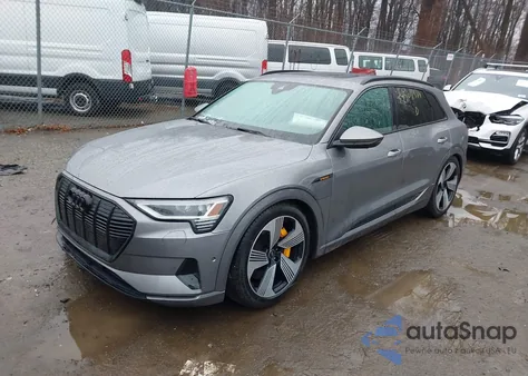 2022 Audi E-Tron Premium Plus Quattro из США, поврежденный, VIN WA1LAAGE7NB008524